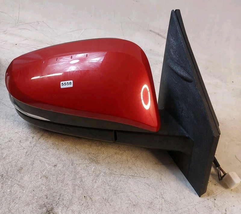 2013-2014 Toyota RAV4 Passenger Side door Mirror Power Heat Signal Red 3R3 right