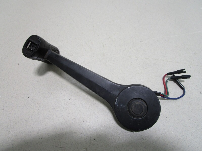 Black Force U.S. Marine BoatSide Mount Remote Control Handle With Trim Switch