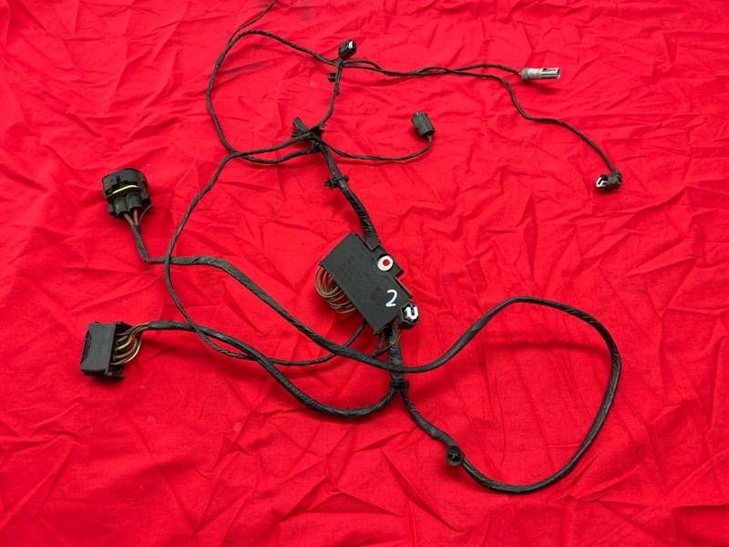 08-13 BMW E88 135 128 Right Passenger Xenon Headlight Wire Harness Plugs OEM✅