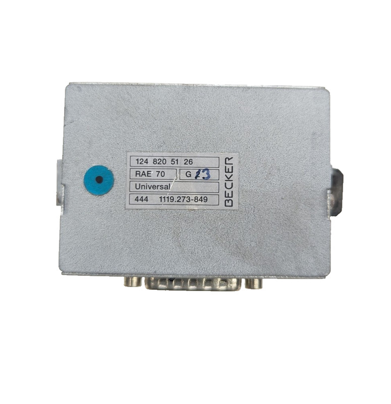 90-99 Mercedes R129 600SL S320 Becker Communication Control Module 1248205126