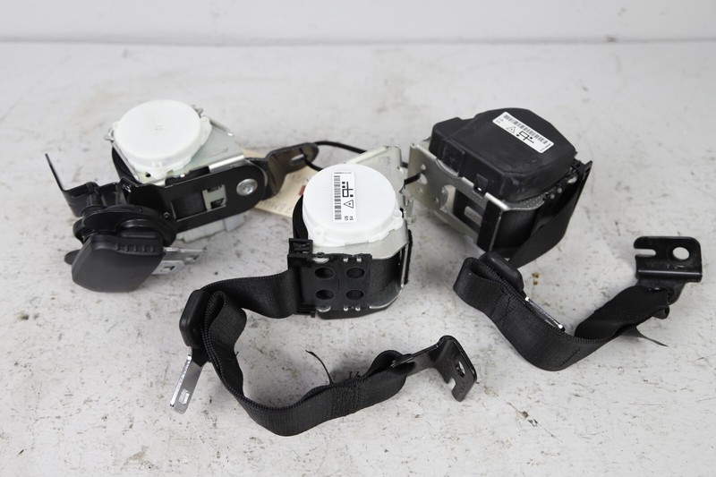 2016-2019 BMW X1 F48 REAR INNER OUTER CENTER SEAT BELT RETRACTOR SET-3 ASSEMBLY