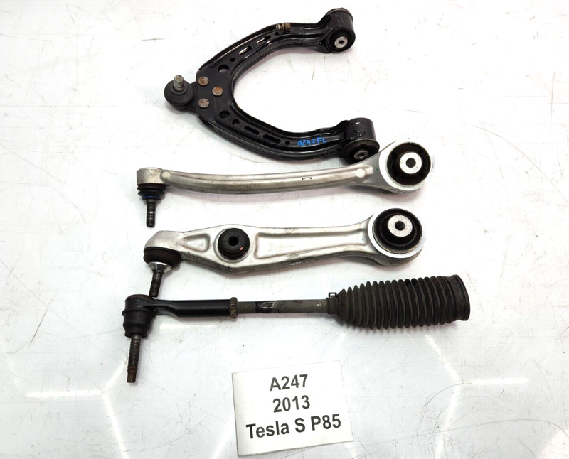 ✅12-20 OEM Tesla Model S Front Left Driver Side Lower Control Arm W/ Tie Rod SET