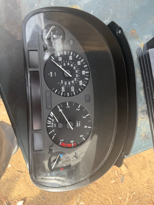 95-03 BMW 740I 750I X5 OEM INSTRUMENT SPEEDOMETER GAUGE CLUSTER 221000 MILES