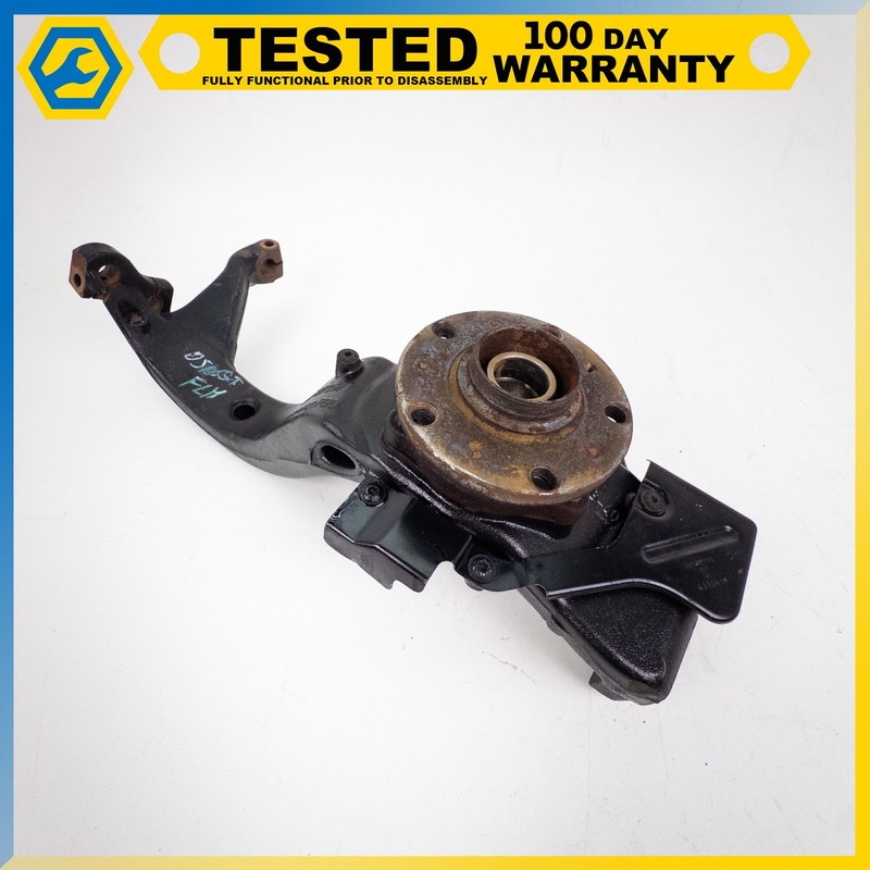 03-13 BENTLEY CONTINENTAL GT FRONT LEFT DRIVER SIDE STEERING KNUCKLE HUB OEM