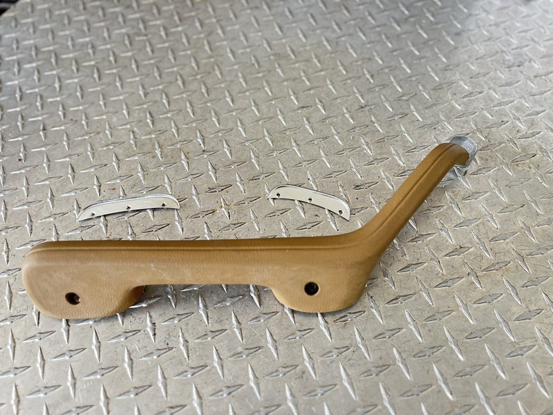 1975 Mercedes Benz W115 240D Rear Left Door Interior Handle Brown