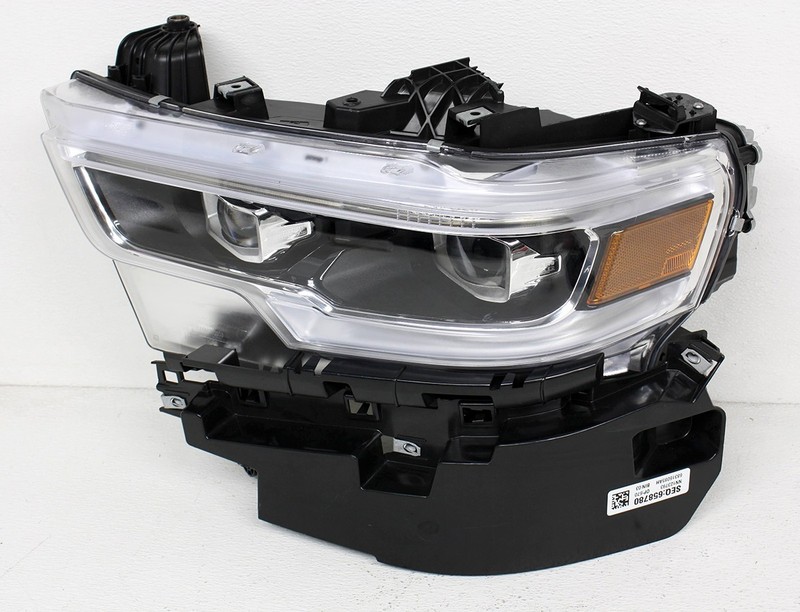 OEM Left Driver Side LED Headlamp For Ram 1500 Pickup Chrome Tab Missing