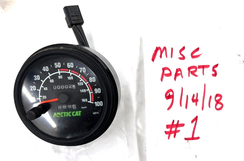 Arctic Cat Snowmobile Speedometer Gauge 1995+ 2 miles!