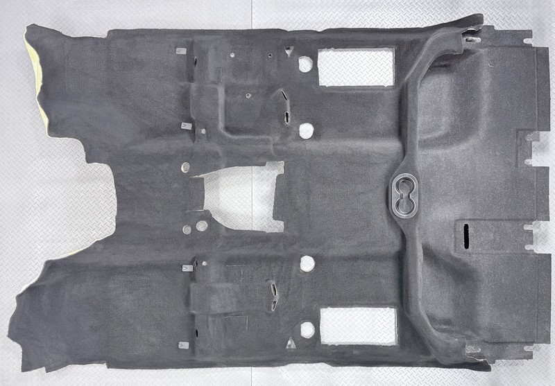 ✅ 13-24 RAM 1500 Class. 2500 3500 CREW CAB OEM FLOOR CARPET Black PAN SILENCER