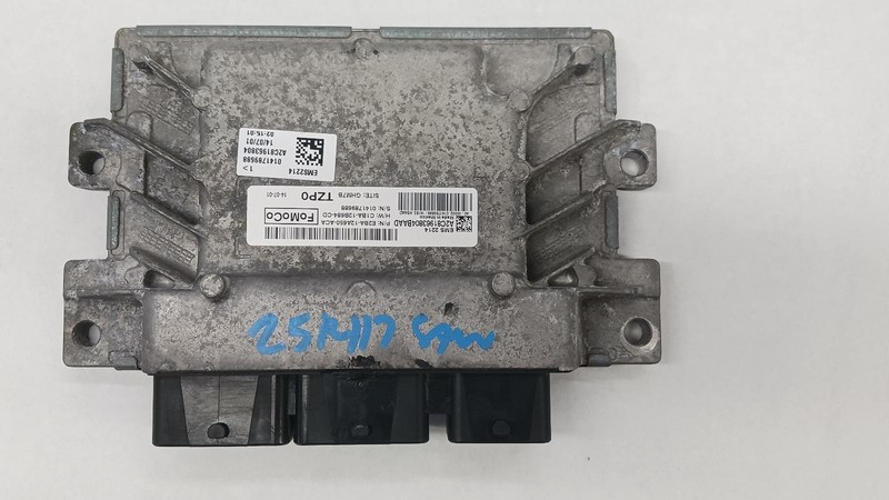 14-'15 FORD FIESTA Electronic Control Module ECU 1.6L non-turbo OEM 1 Year Wnty