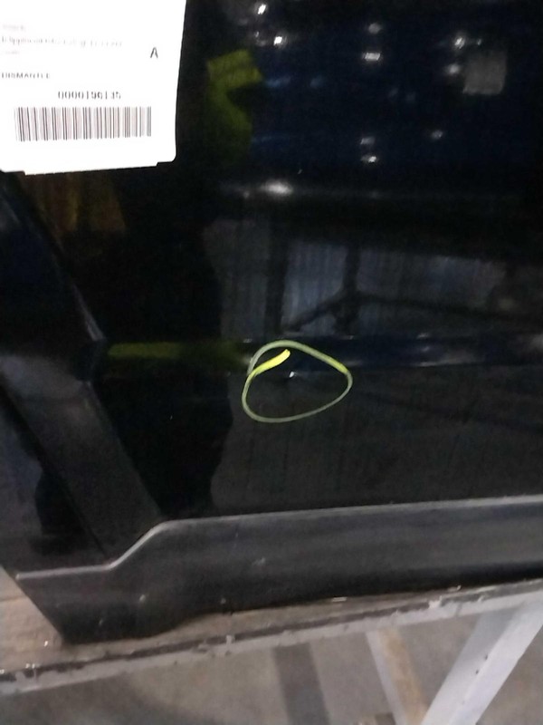2016 Jeep Patriot Rear Right Door Black Used OEM 230195 99K Miles