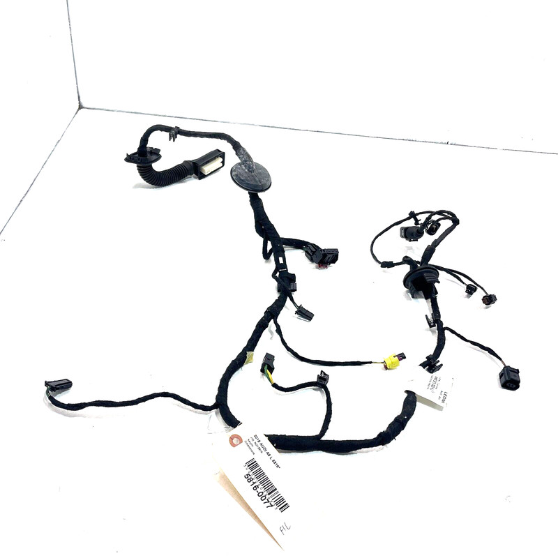 2012 AUDI A8 L FRONT LEFT DRIVER SIDE DOOR WIRE WIRING HARNESS OEM