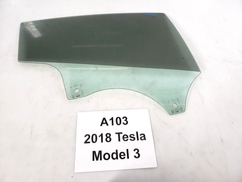 ✅ 2017-2020 OEM Tesla Model 3 Rear Right Passenger Side Door Window Glass Tinted