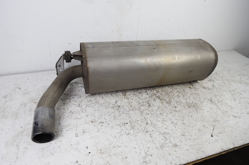 BMW 2012-2018 F30 320I REAR SECTION EXHAUST MUFFLER BARREL CHROME TIP OEM