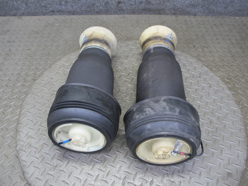 2010-2014 BMW E71 X6M AWD REAR LEFT & RIGHT AIR SPRING SHOCK SET OF 2