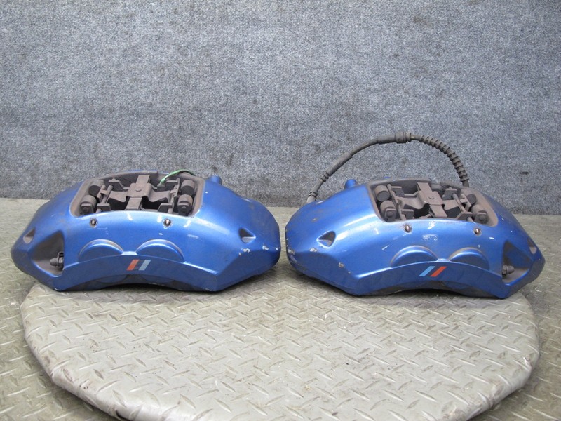 2013-2014 BMW E70 E71 X5M X6M FRONT LEFT & RIGHT BREMBO BRAKE CALIPER SET OF 2