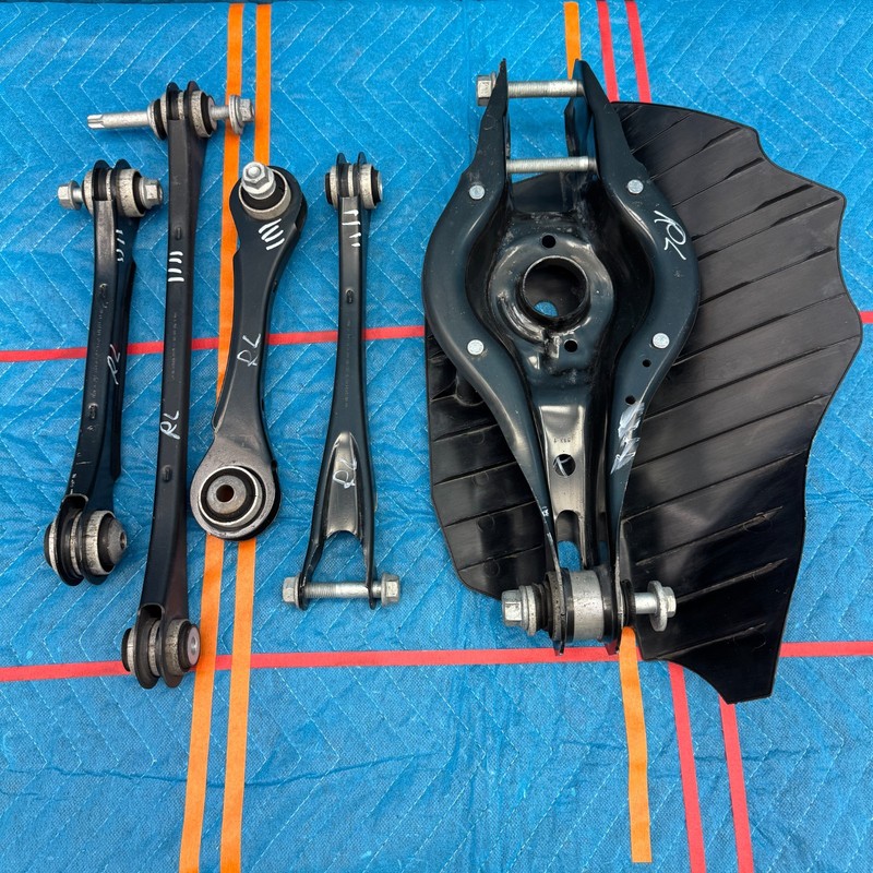 2012–2016 BMW 328i F30 Rear Driver Suspension Control Arm Set OEM
