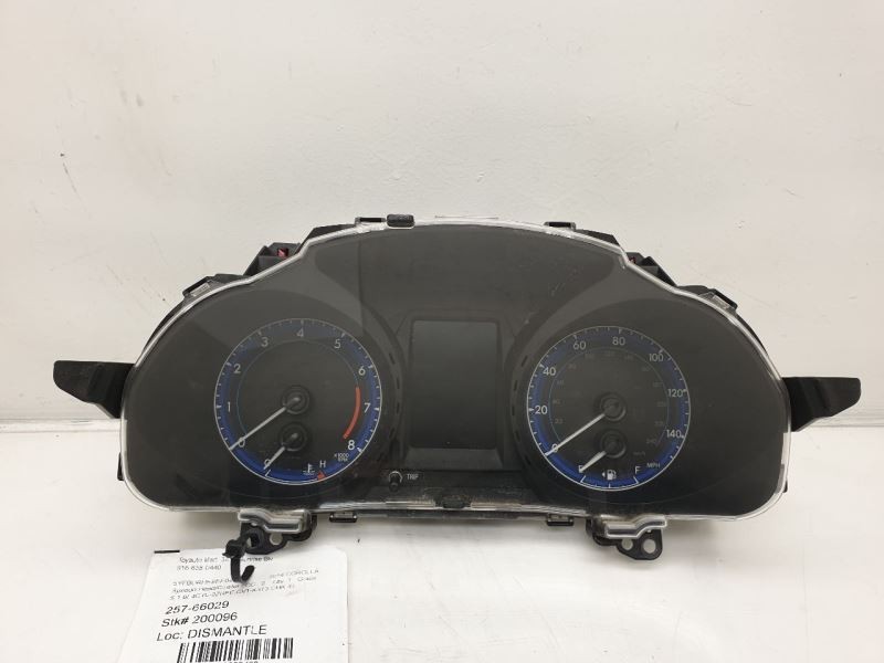 14-16 TOYOTA COROLLA PSEEDOMETER INSTRUMENT CLUSTER