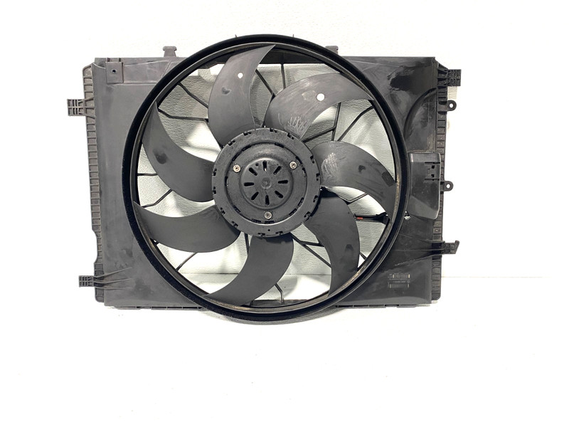10 11 MERCEDES E550 5.5L ENGINE RADIATOR COOLING FAN ASSEMBLY OEM #A0.36