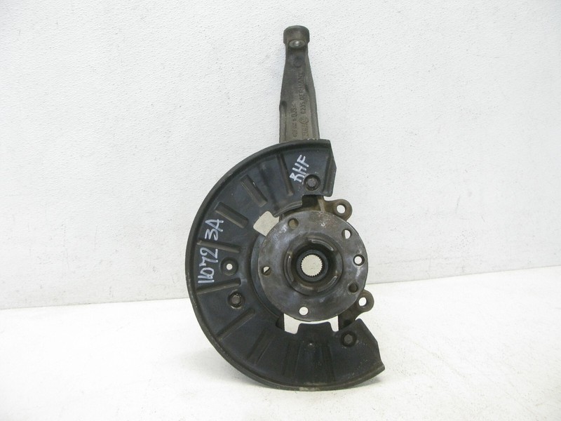 11-15 AUDI 4L Q7 SUSPENSION STEERING KNUCKLE BEARING SPINDLE FRONT RIGHT 110723A