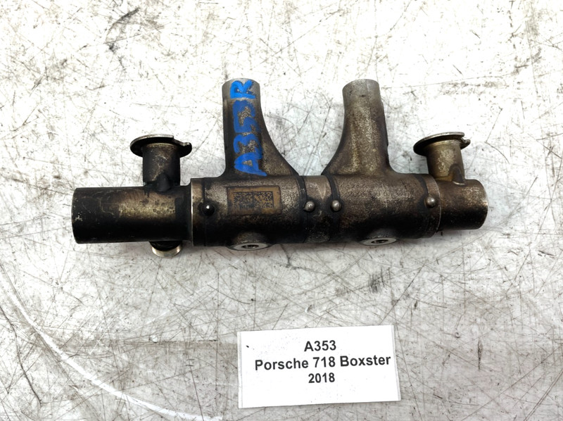 ✅ 17-24 OEM Porsche 718 Boxster 982 2.0L Fuel Injection Rail Line 3-4cyl 36k