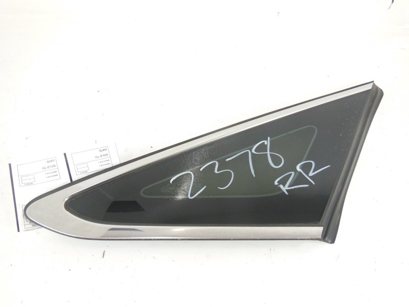 2015-2017 Hyundai Sonata Rear Quarter Window Glass Passenger Right OEM US Built
