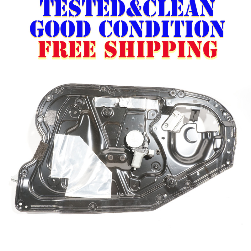 2009 - 2013 INFINITI G37 SEDAN FRONT RIGHT PASS WINDOW REGULATOR W/ MOTOR OEM