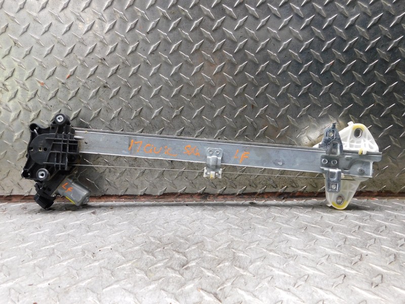 16-21 HONDA CIVIC LEFT FRONT DRIVER WINDOW REGULATOR SEDAN / 19-22 HONDA INSIGHT