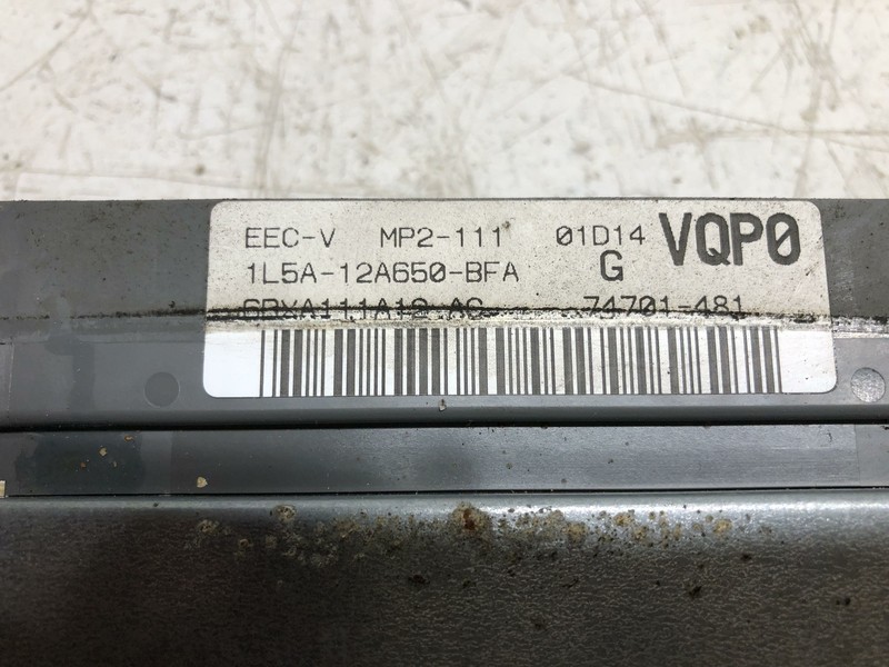 01-03 FORD Ranger 4.0L Computer Brain Engine Control ECU ECM EBX 1L5A12A650BFA