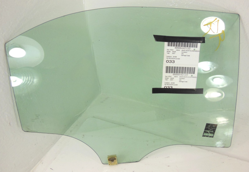 2003-2008 Mazda 6 Rear Door Window Tinted Glass Passenger Right OEM