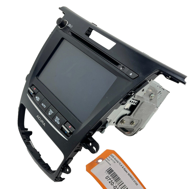 19-20 ACURA TLX ASPEC ODMD NAVIGATION DISPLAY RADIO RECEIVER CLIMATE CONTROL OEM