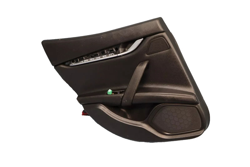 14-20 Maserati Ghibli Rear Left Side Interior Door Panel Cover Black OEM
