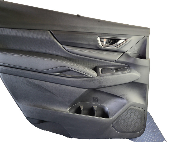 Used Oem Subaru Left Driver Rear Door Trim Panel w/ Sunshade 2019-2025 Ascent