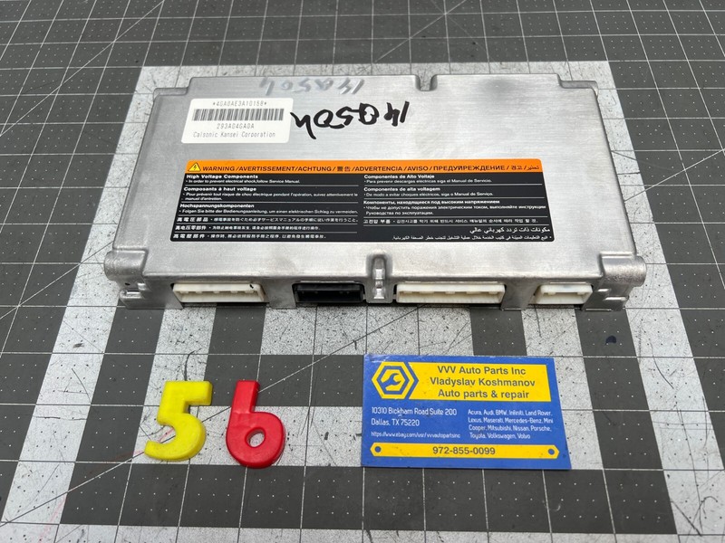 14-18 INFINITI Q50 HYBRID - LITHIUM-ION BATTERY PACK CONTROL MODULE OEM