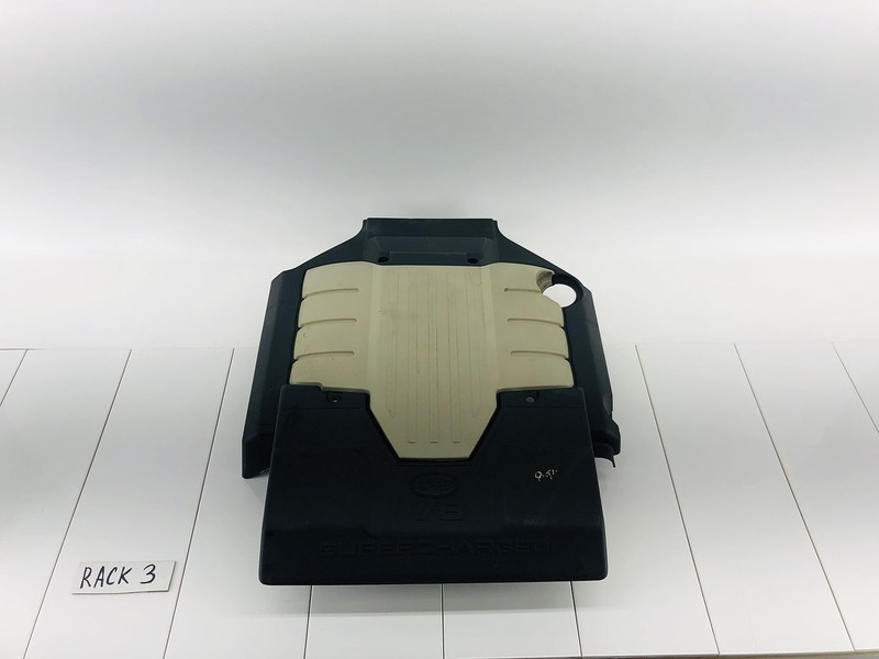 06-09 LAND RANGE ROVER SPORT 4.2L V8 GAS ENGINE MOTOR UPPER COVER SHIELD OEM