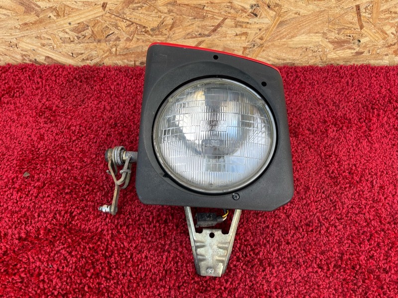 84-91 Porsche 924 944 S2 Turbo Left Driver Headlight Head-lamp G1 Guards Red OEM