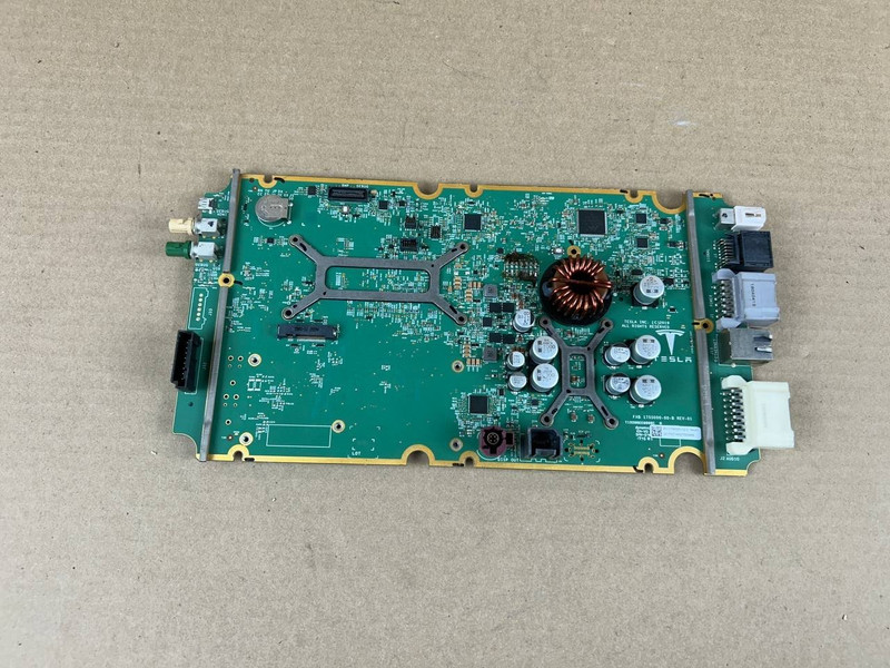 ✅ 2021 TESLA Model 3 RWD Intel Computer MCU Board 1755000-00-B