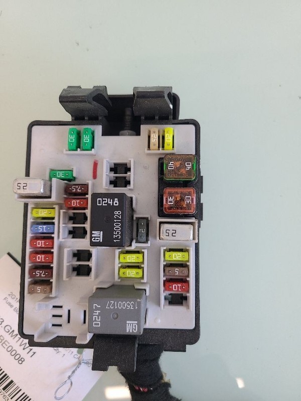 Fuse Box Cabin Fits 2011 Camaro 579763