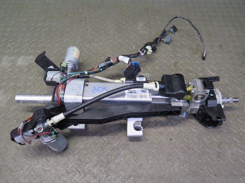 2005-2007 CADILLAC XLR STEERING COLUMN W/ ADJUST MOTORS ASSEMBLY