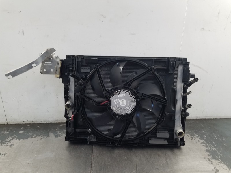 2013 BMW M5 F10 Radiator Condenser Fan Assembly #3439 A9
