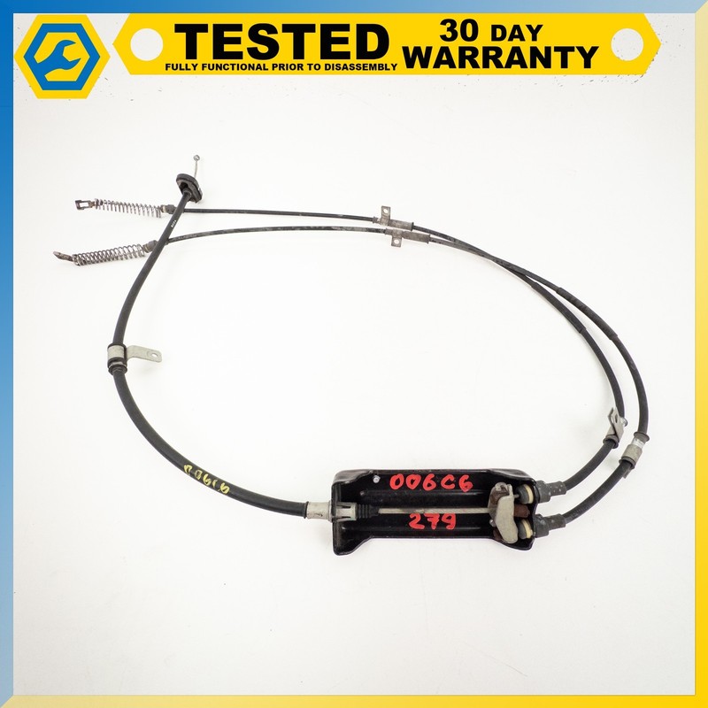 05-09 Chevy Corvette C6 REAR LEFT RIGHT EMERGENCY PARKING BRAKE CABLE SET OEM