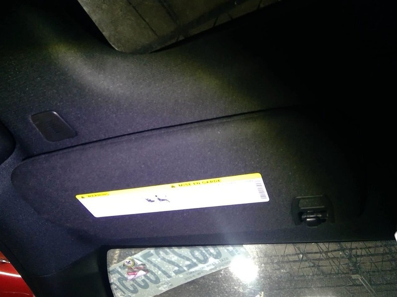 Driver Sun Visor Wk Body VIN E Or F 6th Digit Fits 14-22 GRAND CHEROKEE 1722387