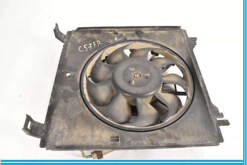 97-04 Porsche Boxster 911 Front Right Side Radiator Cooling Fan w/ Shroud OEM