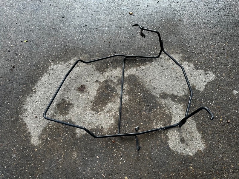 14-19 Nissan Versa Note SPARE WHEEL TIRE CARRIER HOLDER OEM