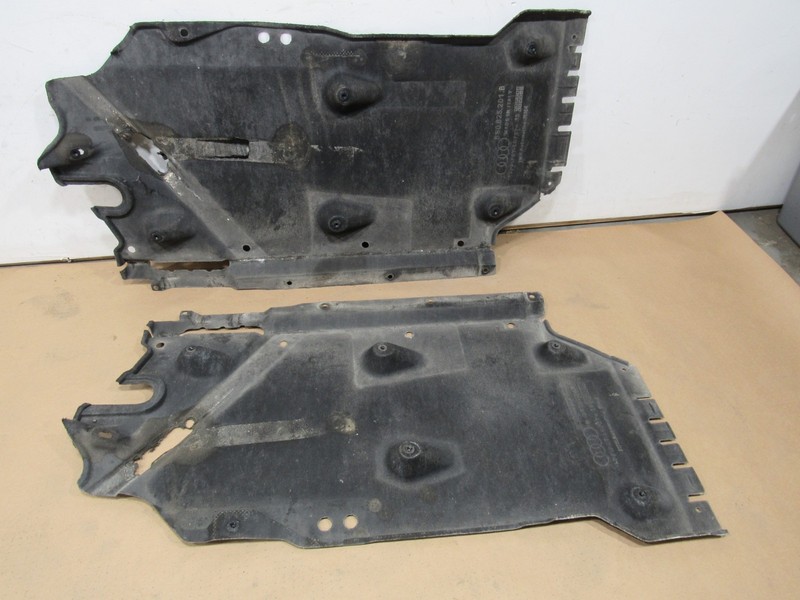 16-23 Audi TT 2019 Right Left Underbody Splash Shield Guard Cover Set 2 PCS ;