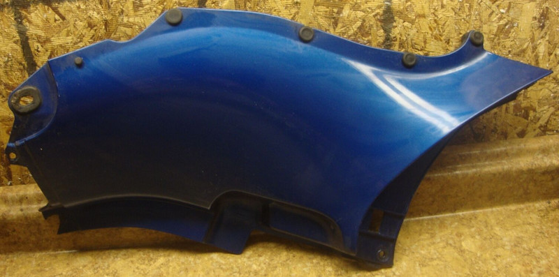 02 BMW K1200 LT K1200LT K 1200 Blue Plastic Side Cover Panel Trim Cowling Right