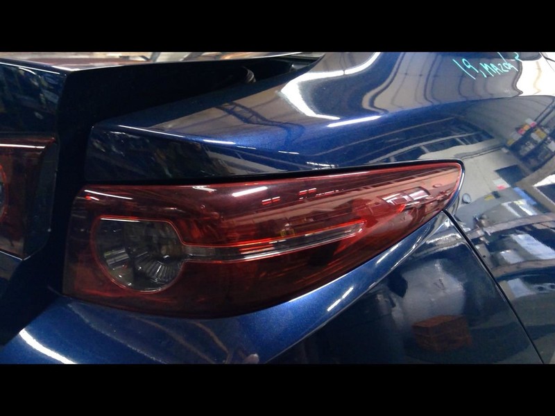 Passenger Tail Light Sedan Quarter Mounted Fits 19-21 MAZDA 3 1543275