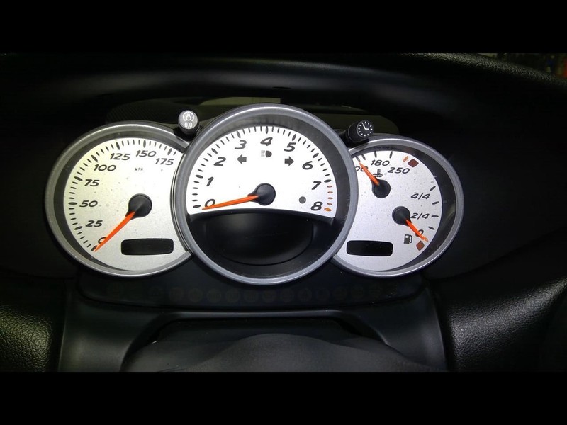 Speedometer Cluster S Model Black And Silver Fits 03-04 PORSCHE BOXSTER 1487488