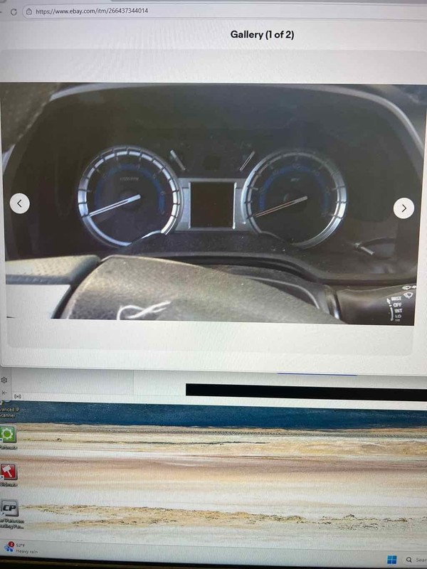 Speedometer TOYOTA 4RUNNER 15