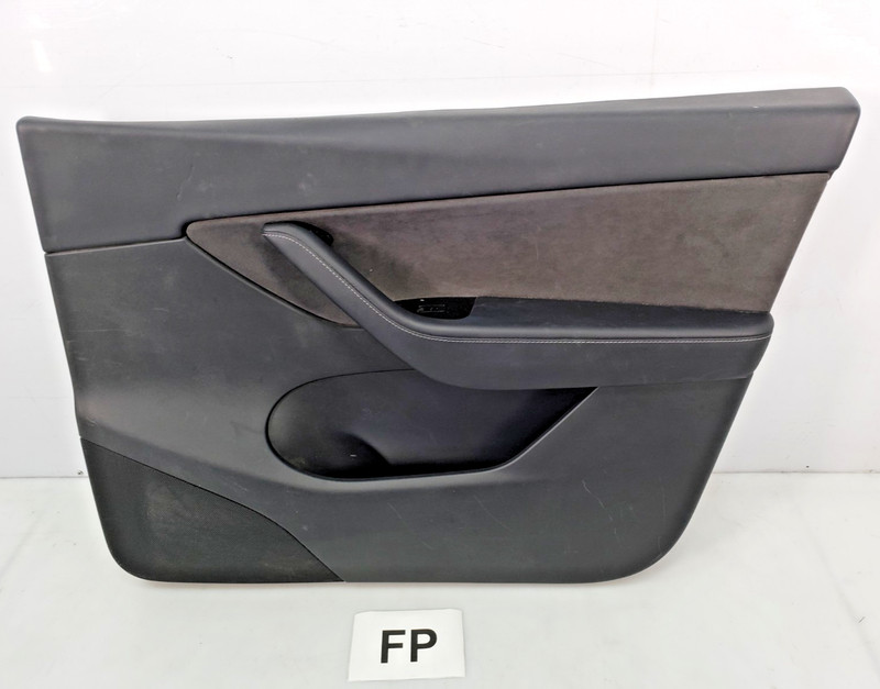 ✅ 20-23 OEM Tesla Model Y Front Right Passenger Premium Leather Door Panel Card*