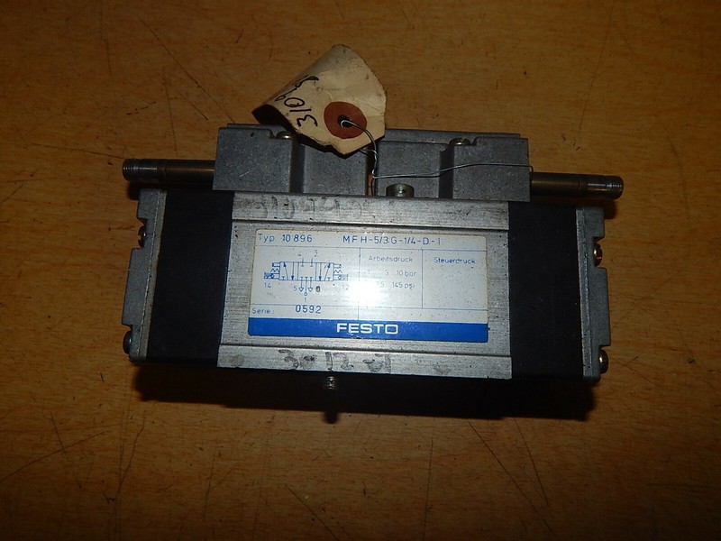 Festo MFH-5/3G-1/4-D-1 Solenoid Valve *FREE SHIPPING*